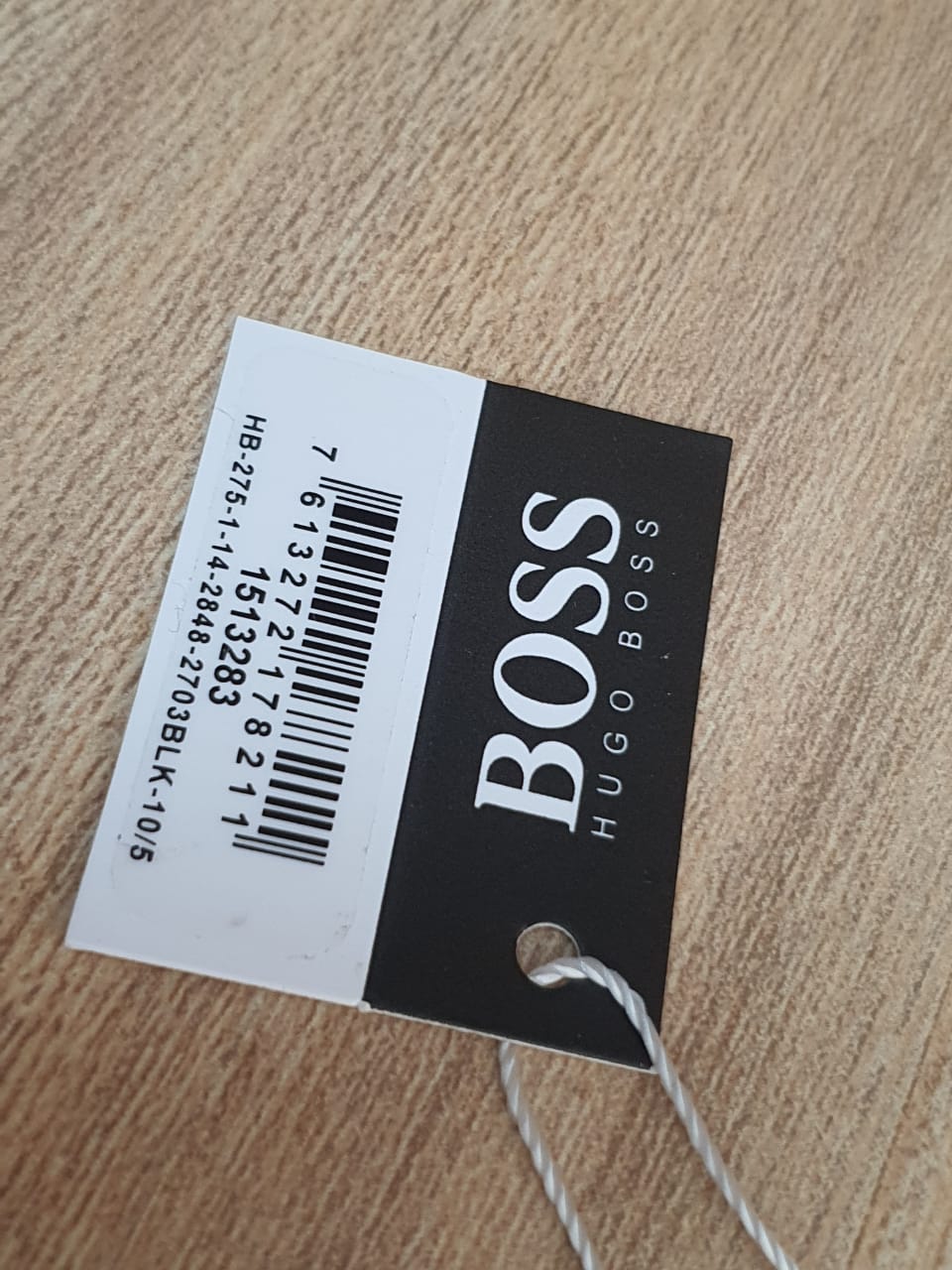 Hugo Boss Men’s Chronograph Leather Strap Blue Dial 41mm Watch 1513283