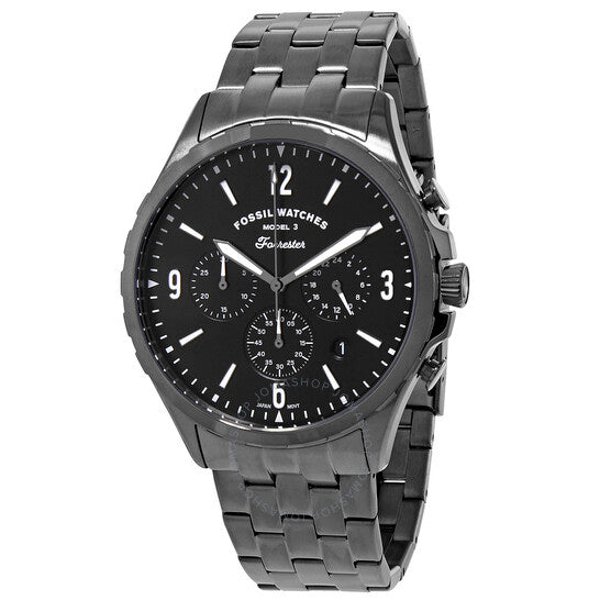 FOSSIL Chronograph Quartz Black Dial Men's Watch FS5606 Hover Image