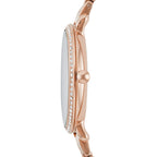 Fossil Women’s Quartz Stainless Steel Rose Gold Dial 36mm Watch ES3546