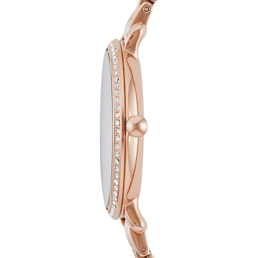 Fossil Women’s Quartz Stainless Steel Rose Gold Dial 36mm Watch ES3546