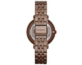 Fossil Women’s Quartz Stainless Steel Brown Dial 36mm Watch ES4275