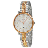 FOSSIL Jacqueline Silver Dial Ladies Watch ES3844