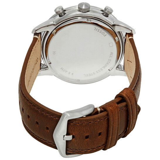 FOSSILTownsman Chronograph Cream Dial Men's Watch FS5350