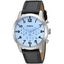 Fossil Men’s Quartz Leather Strap Silver Dial 44mm Watch FS5162