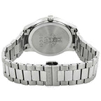 Gucci Unisex Swiss Made Quartz Silver Stainless Steel Silver Dial 38mm Watch YA1264095