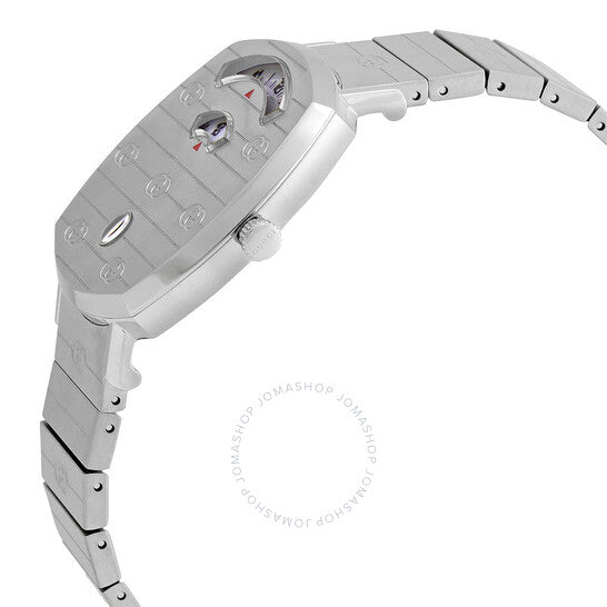 Gucci Women’s Swiss Made Quartz Stainless Steel White Dial 35mm Watch YA157401 Main Image