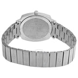 Gucci Women’s Swiss Made Quartz Stainless Steel White Dial 35mm Watch YA157401