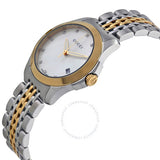 GUCCITimeless Diamond Mother of Pearl Dial Ladies Watch YA126513