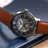 Fossil Men's Townsman Stainless Steel Mechanical Automatic Watch