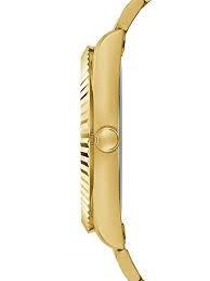 Guess Men’s Quartz Stainless Steel Gold Dial 42mm Watch GW0265G2