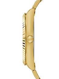 Guess Men’s Quartz Stainless Steel Gold Dial 42mm Watch GW0265G2 Main Image