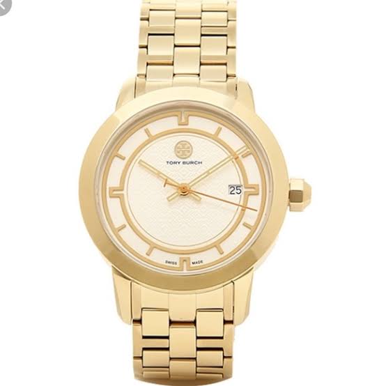 TORY BURCH WOMEN'S WATCH GOLD STAINLESS STEEL BAND TRB1003
