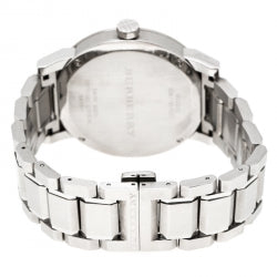 BURBERRY The City Silver Dial Stainless Steel Men's Watch BU9900