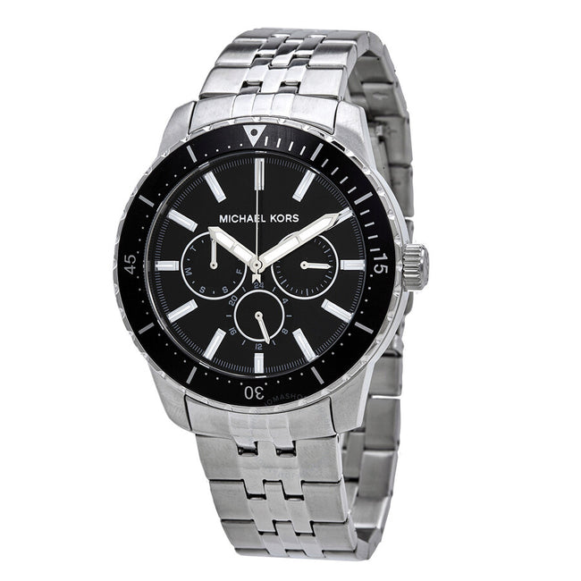 MICHAEL KORS Cunningham Quartz Black Dial Men's Watch MK7156 Hover Image