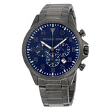 Michael Kors Men’s Stainless Steel Blue Dial 45mm Watch MK8443