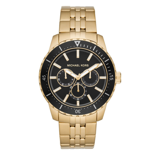 Michael Kors Men's Cunningham Multifunction Gold-tone Steel Watch MK7154 Hover Image