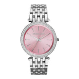 Michael Kors Women’s Quartz Stainless Steel Pink Dial 39mm Watch MK3352