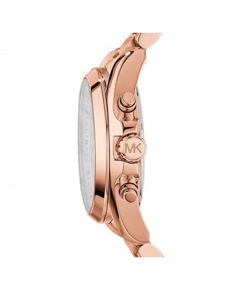 Michael Kors Women’s Quartz Stainless Steel Rose Gold Dial 43mm Watch MK5503 Main Image