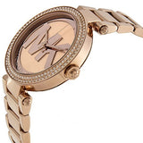 Michael Kors Women’s Quartz Stainless Steel Rose Gold Dial 39mm Watch MK5865