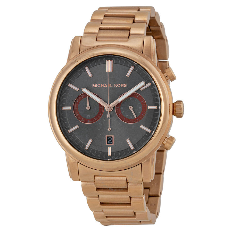 Mens Michael Kors Rose Gold Automatic Watch MK9019  YouTube