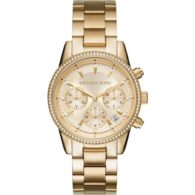 Michael Kors Women’s Quartz Stainless Steel 37mm Watch MK6356 Hover Image