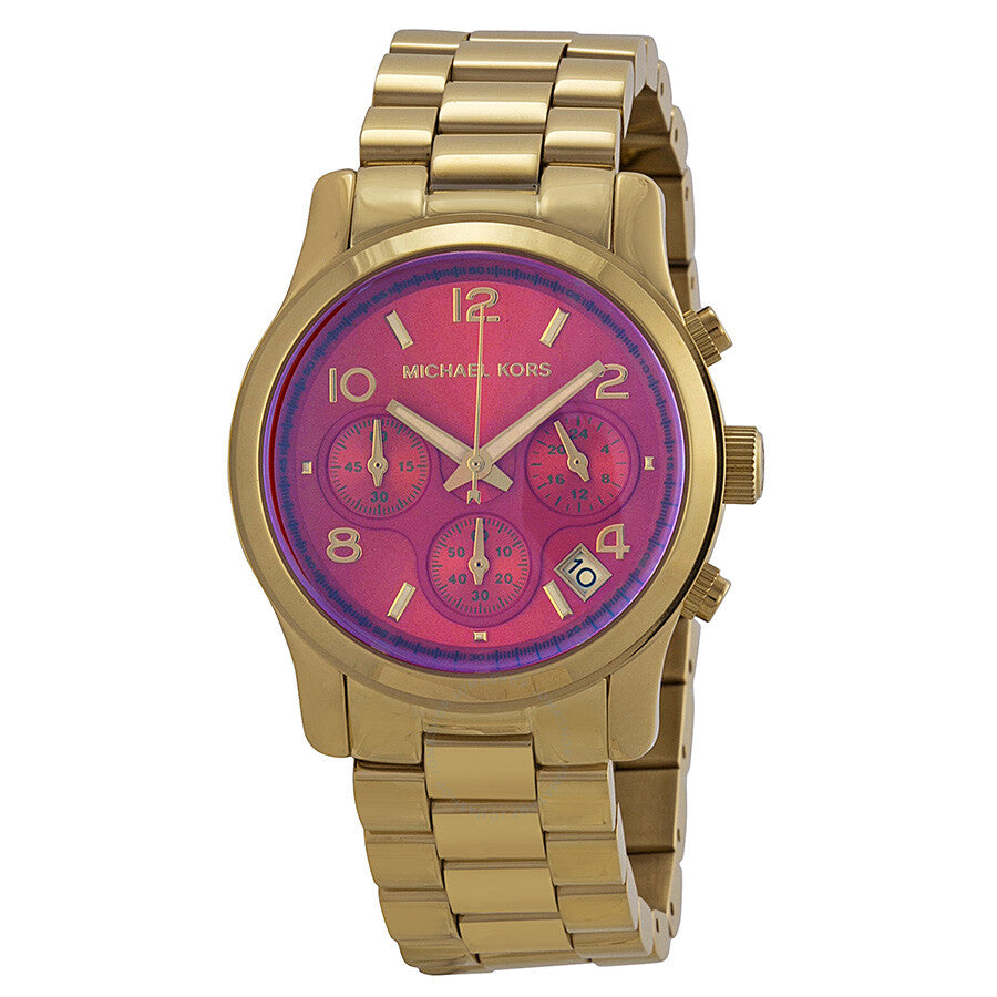 MICHAEL KORS Runway Chronograph Iridescent Ladies Watch MK5939