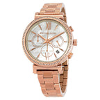 Michael Kors Women’s Quartz Stainless Steel Mother of Pearl Dial 39mm Watch MK6576