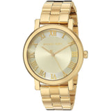 Michael Kors Women’s Quartz Gold Stainless Steel Gold Dial 38mm Watch MK3560