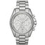 Michael Kors Men’s Chronograph Quartz Stainless Steel Silver Dial 42mm Watch MK5535