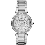 Michael Kors Women’s Quartz Stainless Steel Mother of pearl Dial 33mm Watch MK5615