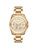 Michael Kors Women’s Quartz Chronograph Stainless Steel Gold Dial 40mm Watch MK6366