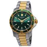 MOVADO 800 Green Dial Two-tone Men's Watch 2600147