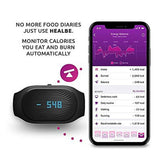 GoBe2 Weight Loss Fitness Band by Healbe. Monitors 8 Key Health parameters: Calorie Intake/Burn/Balance, Hydration, Stress, Sleep, Heart Rate, Activity and Step Pedometer