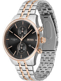 Hugo Boss Men’s Chronograph Stainless Steel Black Dial 42mm Watch 1513840