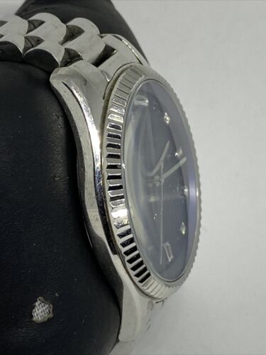 Michael Kors Men’s Quartz Silver Stainless Steel Blue Dial 41mm Watch MK3225