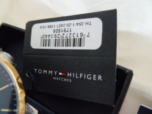 Tommy Hilfiger Men’s Quartz Stainless Steel Blue Dial 40mm Watch 1791505