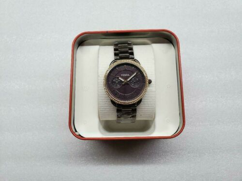 Fossil ES4258 Women's Tailor Brown Dial Stainless Steel Bracelet Watch Main Image