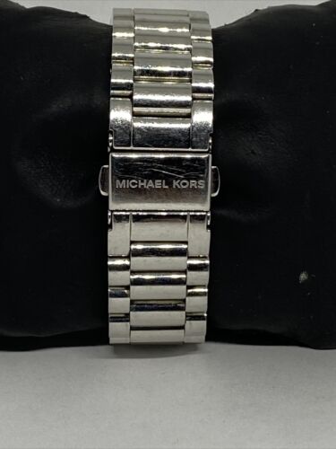 Michael Kors Men’s Quartz Silver Stainless Steel Blue Dial 41mm Watch MK3225