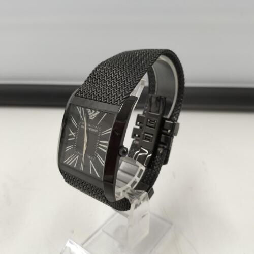 Emporio Armani Men’s Quartz Stainless Steel Black Dial 36mm Watch AR2028