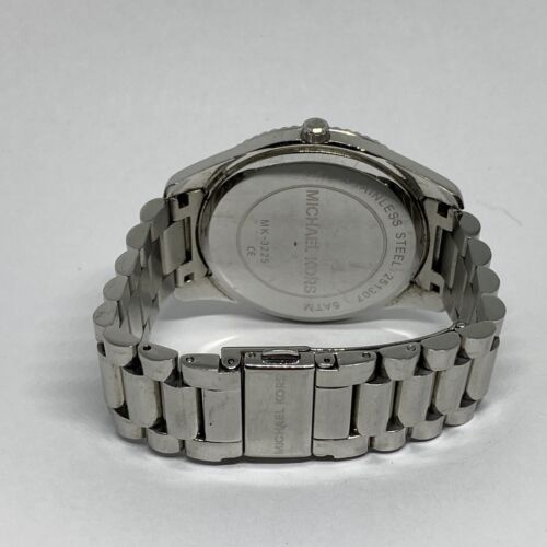 Michael Kors Men’s Quartz Silver Stainless Steel Blue Dial 41mm Watch MK3225