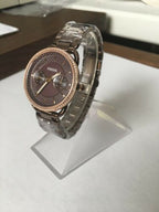 Fossil ES4258 Women's Tailor Brown Dial Stainless Steel Bracelet Watch