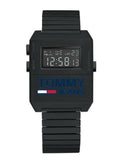 Tommy Hilfiger Men’s Digital Stainless Steel Black Dial 32mm Watch 1791671