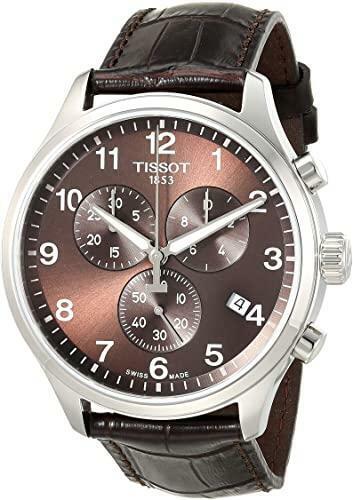 TISSOT T1166171629700 CHRONO XL ANALOG BROWN DIAL MEN S WATCH