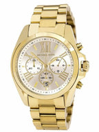 Michael Kors Unisex Quartz Stainless Steel Pearlescent Dial 43mm Watch MK6266