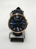 Emporio Armani Men’s Quartz Dark Blue Leather Strap Blue Dial 43mm Watch AR11188
