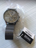 Hugo Boss Men’s Quartz Stainless Steel Grey Dial 42mm Watch 1513870