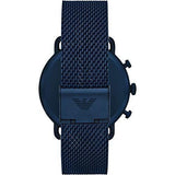 Emporio Armani Men’s Quartz Stainless Steel Blue Dial 43mm Watch AR11289