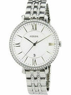FOSSIL Jacqueline Silver Dial Stainless Steel Ladies Watch ES3545