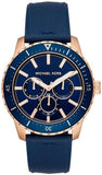 Michael Kors Cunningham Chronograph Silicone Strap Men's Watch MK7163