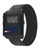 Tommy Hilfiger Men’s Digital Stainless Steel Black Dial 32mm Watch 1791671